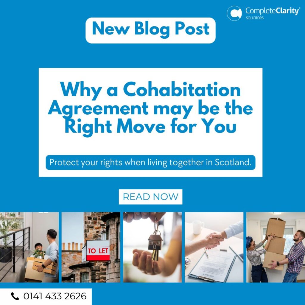 Why a Cohabitation Agreement May Be Right For You